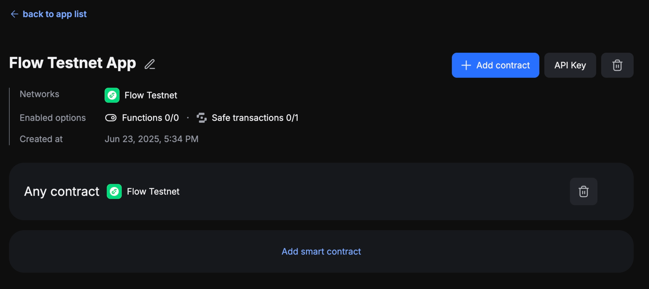 Create a Sponsor API Key